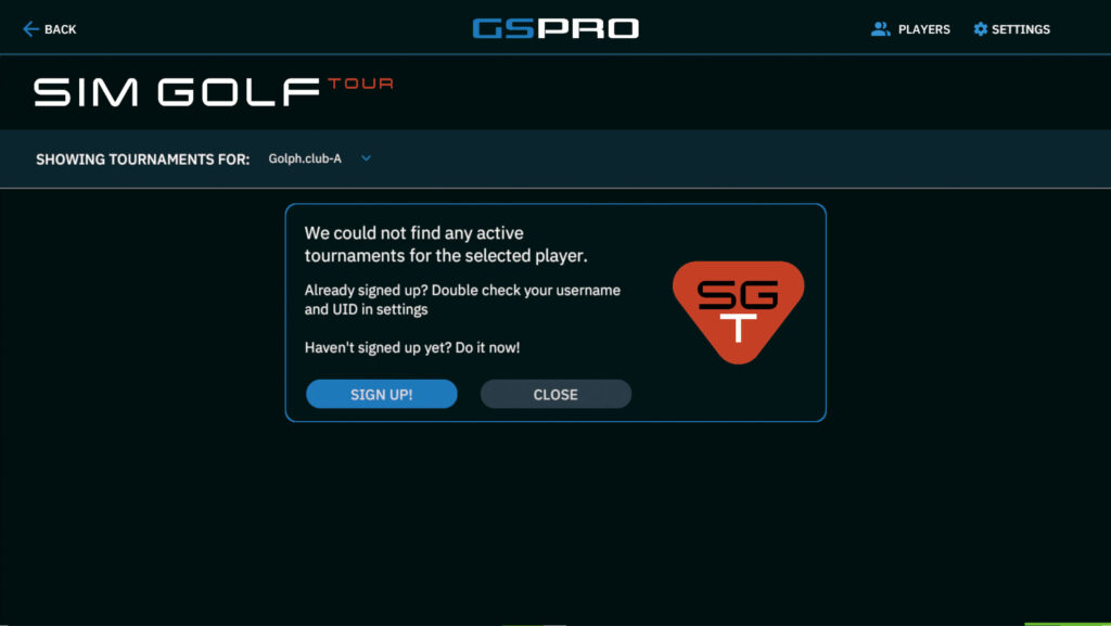 トーナメント画面