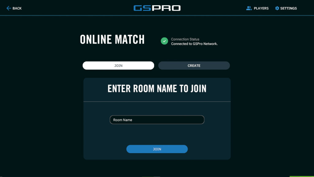 オンラインマッチ画面