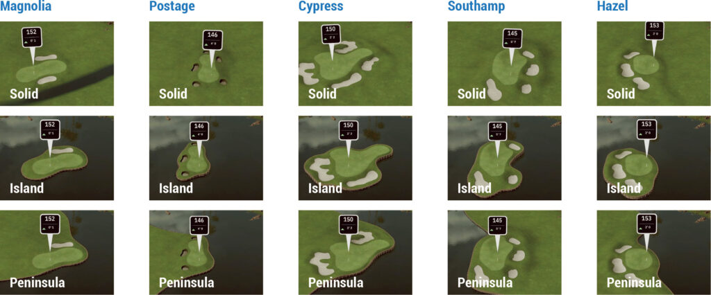 グリーンタイプ選択