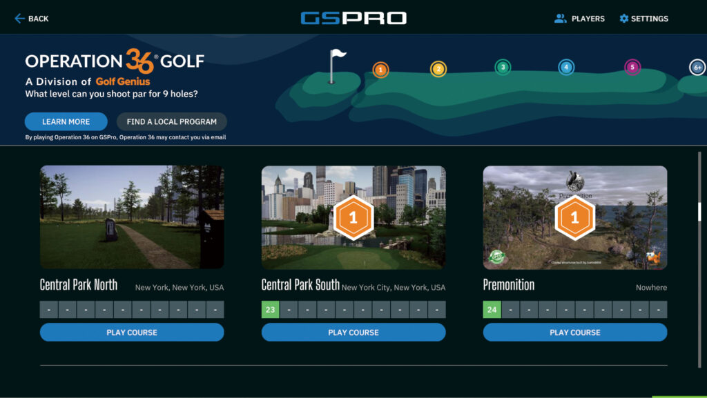 オペレーション36ゴルフ