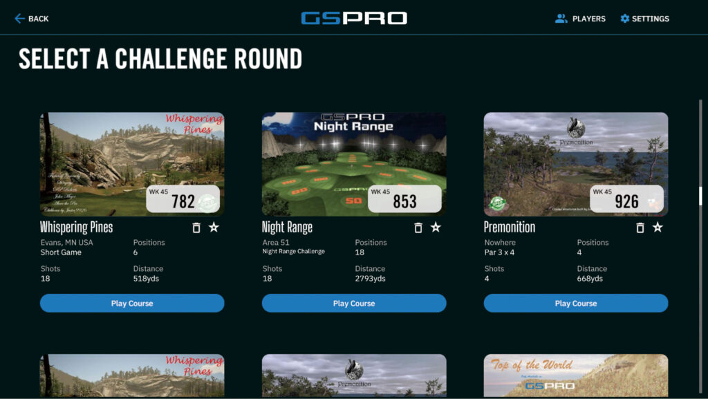 カスタムスキルテスト選択